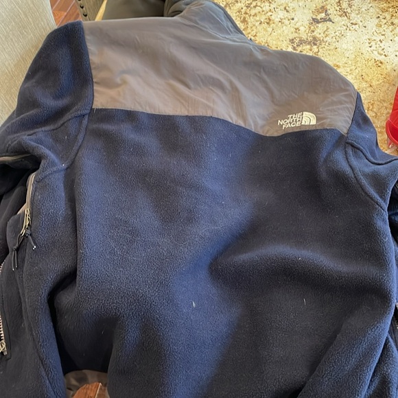 Northface Mens Denali two-tone jacket reversible fleece - Picture 5 of 5